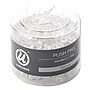 U Brands Standard Push Pins, Plastic, Clear, 7/16", 200/Pack (UBR658U0824)~#|#~sp111257103_sc7