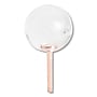 U Brands Fashion Sphere Push Pins, Plastic, Clear/Rose Gold, 7/16", 100/Pack (UBR3089U0624)~#|#~sp111257230_sc7