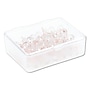 U Brands Fashion Sphere Push Pins, Plastic, Clear/Rose Gold, 7/16", 100/Pack (UBR3089U0624)~#|#~sp111257231_sc7
