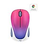 Logitech Design Collection Wireless Ambidextrous Optical Mouse, Blue Blush (910-005840)~#|#~sp111768755_sc7