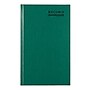 Rediform Emerald Series Record Book, 7.31"W x 11.88"H, Green, 250 Sheets/Book (56151)~#|#~sp111769856_sc7