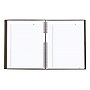 Blueline NotePro 1-Subject Professional Notebooks, 8" x 11", Wide Ruled, 75 Sheets, Black (REDA10150BLK)~#|#~sp111769875_sc7