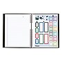 Blueline NotePro 1-Subject Professional Notebooks, 8" x 11", Wide Ruled, 75 Sheets, Black (REDA10150BLK)~#|#~sp111769876_sc7