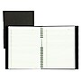 Blueline EcoLogix NotePro 1-Subject Professional Notebooks, 8.5" x 11", College Ruled, 100 Sheets, Black (REDA10200EBLK)~#|#~sp111769880_sc7