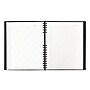 Blueline EcoLogix NotePro 1-Subject Professional Notebooks, 8.5" x 11", College Ruled, 100 Sheets, Black (REDA10200EBLK)~#|#~sp111769881_sc7