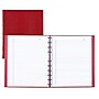 MiracleBind Notebook, College/Margin, 11 x 9-1/16, White, 75 Sheets, Red Cover (REDAF1115083)~#|#~sp111769944_sc7