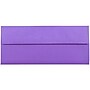 JAM Paper Open End #10 Business Envelope, 4 1/8" x 9 1/2", Violet Purple, 50/Pack (15864I)~#|#~sp112110498_sc7