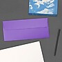 JAM Paper Open End #10 Business Envelope, 4 1/8" x 9 1/2", Violet Purple, 50/Pack (15864I)~#|#~sp112110500_sc7