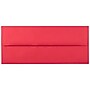 JAM Paper Open End #10 Business Envelope, 4 1/8" x 9 1/2", Red, 500/Pack (67161H)~#|#~sp112110505_sc7