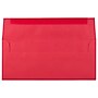 JAM Paper Open End #10 Business Envelope, 4 1/8" x 9 1/2", Red, 500/Pack (67161H)~#|#~sp112110506_sc7
