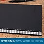 Cambridge 1-Subject Professional Notebooks, 8.5" x 11", Wide Ruled, 80 Sheets, Black (06064)~#|#~sp112221846_sc7