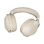 jabra Evolve2 85 MS Teams, Stereo Bluetooth Wireless Headset with Charging Stand, USB-C, Beige (28599-999-888)~#|#~sp112492542_sc7