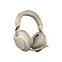 jabra Evolve2 85 UC, Stereo Bluetooth Wireless Headset with Charging Stand, USB-A, Beige (28599-989-988)~#|#~sp112492571_sc7