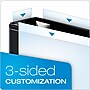 Cardinal Premier Easy Open ClearVue 5" 3-Ring View Binders, D-Ring, Black (10351)~#|#~sp112496080_sc7