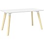 Safco Resi 60" Table Desk, Maple/White (RESDES3060)~#|#~sp112853471_sc7