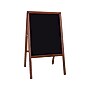 Flipside Dry-Erase Marquee Easel, 42", White/Black/Stained Wood (31710)~#|#~sp113122071_sc7