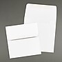 JAM Paper 4.5 x 4.5 Square Invitation Envelopes, White, 25/Pack (439911145)~#|#~sp113368769_sc7
