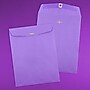 JAM Paper Open End Clasp Catalog Envelope, 9" x 12", Violet, 100/Box (900906767)~#|#~sp113368785_sc7