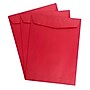 JAM Paper Open End Catalog Envelope, 9" x 12", Red, 100/Box (80329)~#|#~sp113368791_sc7