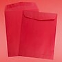 JAM Paper Open End Catalog Envelope, 9" x 12", Red, 100/Box (80329)~#|#~sp113368792_sc7