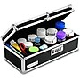 Vaultz® Locking Pill Storage Box, Black (VZ03480-CAM)~#|#~sp113443082_sc7