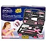 Apollo Tools Household Tool Kit, Pink, 135 Pieces (DT0773N1)~#|#~sp113444133_sc7