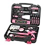 Apollo Tools Household Tool Kit, Pink, 135 Pieces (DT0773N1)~#|#~sp113444167_sc7