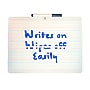 Flipside Melamine Double-Sided Mobile Lined Dry-Erase Whiteboard, 0.75' x 1', 12/Pack (19134)~#|#~sp113452671_sc7