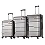 DUKAP Rodez 3-Piece Hardside Spinner Luggage Set, TSA Checkpoint Friendly, Silver (DKRODSML-COA)~#|#~sp113452939_sc7