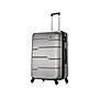 DUKAP Rodez 3-Piece Hardside Spinner Luggage Set, TSA Checkpoint Friendly, Silver (DKRODSML-COA)~#|#~sp113452942_sc7