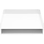 Poppin Landscape Stackable Front Loading Letter Tray, Letter Size, White (107723)~#|#~sp113581516_sc7