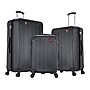 DUKAP Intely 3-Piece Hardside Spinner Luggage Set, TSA Checkpoint Friendly, Black (DKINTSML-BLK)~#|#~sp113583442_sc7