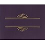 Great Papers Certificate Holders, 9.375" x 12", Plum, 5/Pack (903106)~#|#~sp114005086_sc7