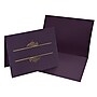 Great Papers Certificate Holders, 9.375" x 12", Plum, 5/Pack (903106)~#|#~sp114005088_sc7