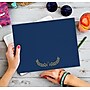 Great Papers Laurel Certificate Holders, 9.34" x 12", Blue/Gold, 5/Pack (2017046)~#|#~sp114005152_sc7