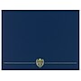Great Papers Classic Crest Certificate Holders, 12" x 9.38", Navy, 25/Pack (903115PK5)~#|#~sp114331636_sc7