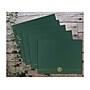 Great Papers Classic Crest Certificate Holders, 12" x 9.38", Hunter Green, 50/Pack (903118PK10)~#|#~sp114331640_sc7
