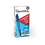 Paper Mate ComfortMate Ultra Retractable Ballpoint Pen, Fine Point, Blue Ink, Dozen (6360187)~#|#~sp114502040_sc7