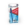 Paper Mate FlexGrip Ultra Retractable Ballpoint Pen, Medium Point, Blue Ink, 12/Pack  (9510131)~#|#~sp114502060_sc7