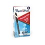 Paper Mate FlexGrip Elite Ballpoint Pen, Medium Point, Black Ink, Dozen (85585)~#|#~sp114502144_sc7