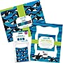Barker Creek Sea & Sky File Folders, Computer Paper and Library Pockets, 1/3-Cut Tab, Letter Size, Multicolor, 92/Set (4101)~#|#~sp115349983_sc7