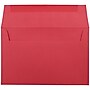 JAM Paper A9 Colored Invitation Envelopes, 5.75 x 8.75, Red Recycled, Bulk 250/Box (14257H)~#|#~sp115352031_sc7