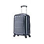 InUSA Pilot 20" Hardside Carry-On Suitcase, 4-Wheeled Spinner, TSA Checkpoint Friendly, Black (IUPIL00S-COA)~#|#~sp116261352_sc7