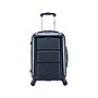 InUSA Pilot 20" Hardside Carry-On Suitcase, 4-Wheeled Spinner, TSA Checkpoint Friendly, Black (IUPIL00S-COA)~#|#~sp116261353_sc7