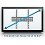 Mount-It! Tilt Wall TV Mount for LCD TV, Screen Size: up to 55", 77 lbs. Max. (MI-3030)~#|#~sp116671789_sc7