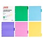 JAM Paper Blank Plastic Dividers, 5-Tab, Assorted Colors, 5 Dividers/Pack (375032921)~#|#~sp116752955_sc7