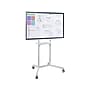 Mount-It! Steel Pedestal TV Stand, Screens up to 70", White (MI-8001)~#|#~sp116854277_sc7