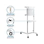 Mount-It! Steel Pedestal TV Stand, Screens up to 70", White (MI-8001)~#|#~sp116854278_sc7