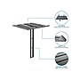 Mount-It! Steel Floating TV Shelf, Black (MI-896)~#|#~sp116958011_sc7