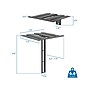 Mount-It! Steel Floating TV Shelf, Black (MI-896)~#|#~sp116958012_sc7